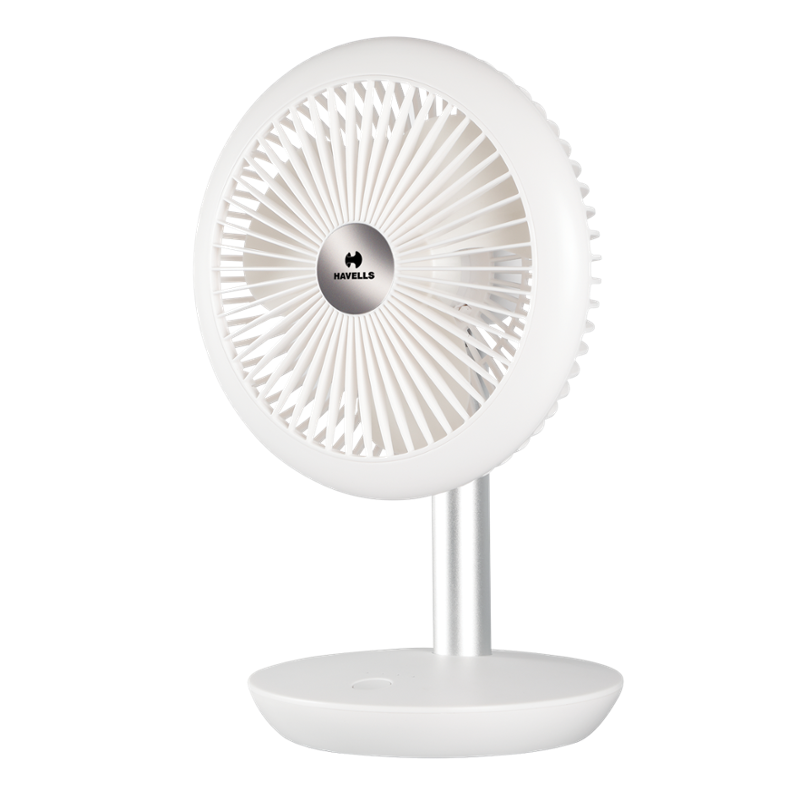 Havells Coolbuddy 5W 3 Blade White Personal Fan, FHPCDSTWHT06, Sweep: 140 mm