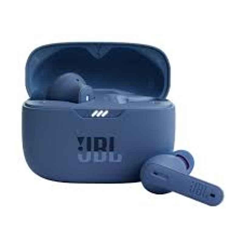 JBL 230NC 6.0mm Driver Blue True Wireless Earbuds with Active Noise Cancelling
