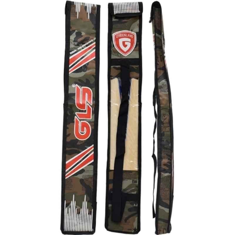 GLS G-80 Polyester Multicolour Camouflage Print Cricket Bat Cover, Size: Free Size