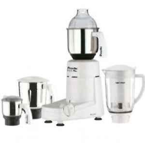 Preethi Eco Plus 750W White Super Grind Mixer Grinder with 4 Jars, MG-157