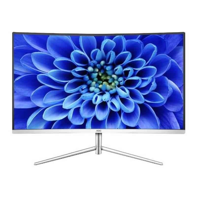 AOC 23.6 inch Curved LED Monitor with VGA & HDMI Port, C24V1H/WS