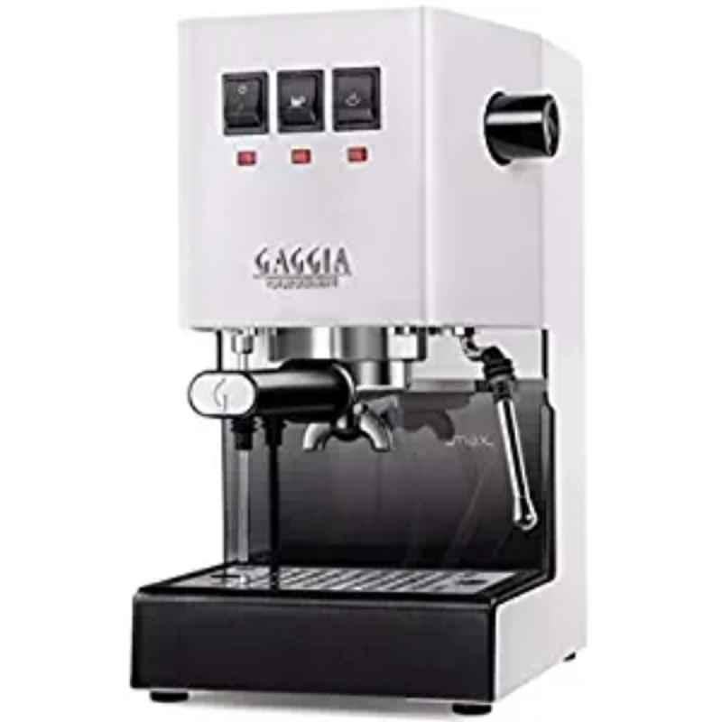 Gaggia Classic Pro 1425W 1L Stainless Steel Black & White Espresso Coffee Maker, RI9480/13