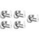 Prestige Slite Brass Chrome Finish Angle Cock (Pack of 5)