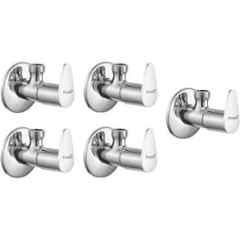 Prestige Slite Brass Chrome Finish Angle Cock (Pack of 5)