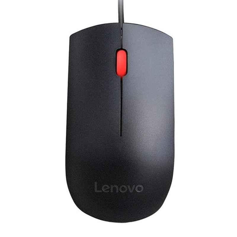 Lenovo Black USB Mouse, 4Y50R20863