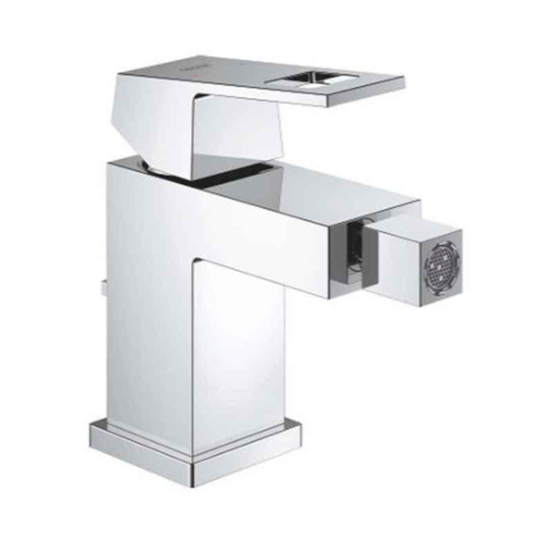 Grohe Eurocube Silver Single-Lever Bidet Mixer, 23138000