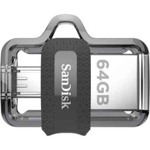 SanDisk Ultra - USB flash drive - 64 GB - USB 3.0 - sleek black