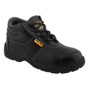 Footv Trends Steel Toe Safety Shoes for Mens, Oil & Acid Resistance, Factory Use Safety Shoes, Size: 9