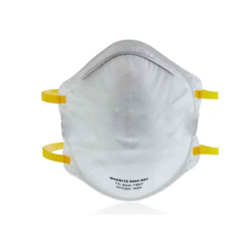 Makrite Regular Niosh 9600 N95 Approved Respirator Face Mask