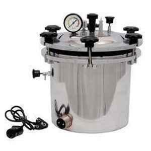 SSU 21L Steel Finish Electric Autoclave, 12x12 inch