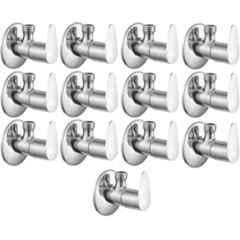 Senkiddpro Fusion Stainless Steel Chrome Finish Wall Mounted Angle Cock (Pack of 13)