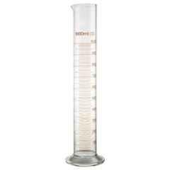 ABGIL 1000ml Borosilicate Glass Round Base Cylinder Graduated Single Metric Scale with Pour Out, ABG1174