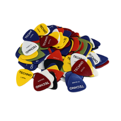 Techno 10 Pcs 0.71mm Celluloid Guitar Picks Set, RJ-GUIPIC-98