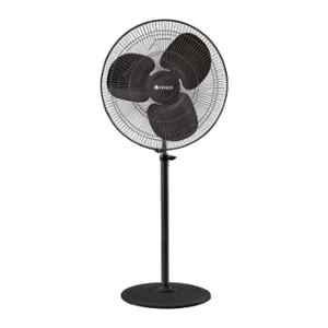 Venus Cyclo Farrata CFO500 1350rpm Metallic Black Pedestal Fan with Oscillation, Sweep: 500 mm