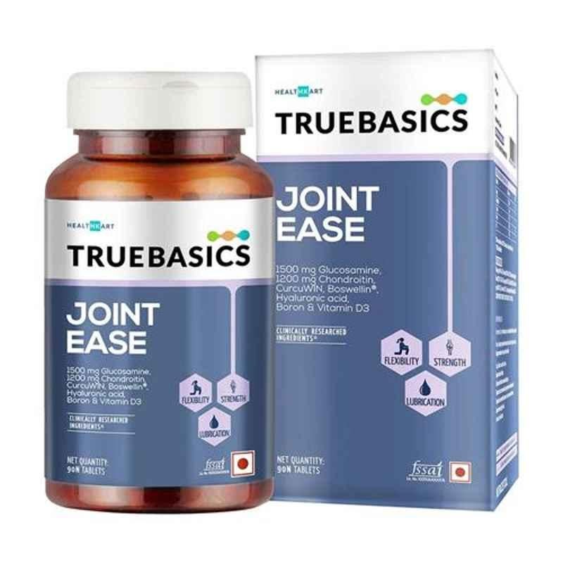 Buy TrueBasics 90 Pcs Joint Ease Vitamins D3 Capsules with Glucosamine &  Chondroitin, HNUT10562-01 Online At Best Price On Moglix