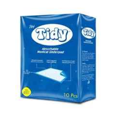 Tidy 10 Pcs 90x60cm Soft Non-Woven Underpads, TU-1
