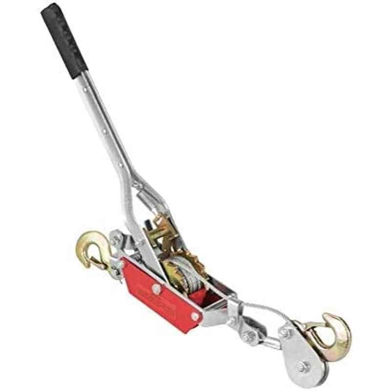 Abbasali 2 Ton Hand Power Cable Puller Tightener Double Hook Lifting Tool