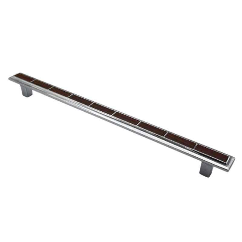 RAB 288mm Zinc Walnut Wardrobe Pull Handle, CH-212
