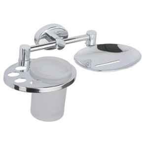 Jovial Casa Stainless Steel 304 Soap Dish with Toothbrush Holder, CS808