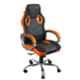 Modern India Seating Leatherette Dark Orange & Black High Back Gaming Chair, MISG5