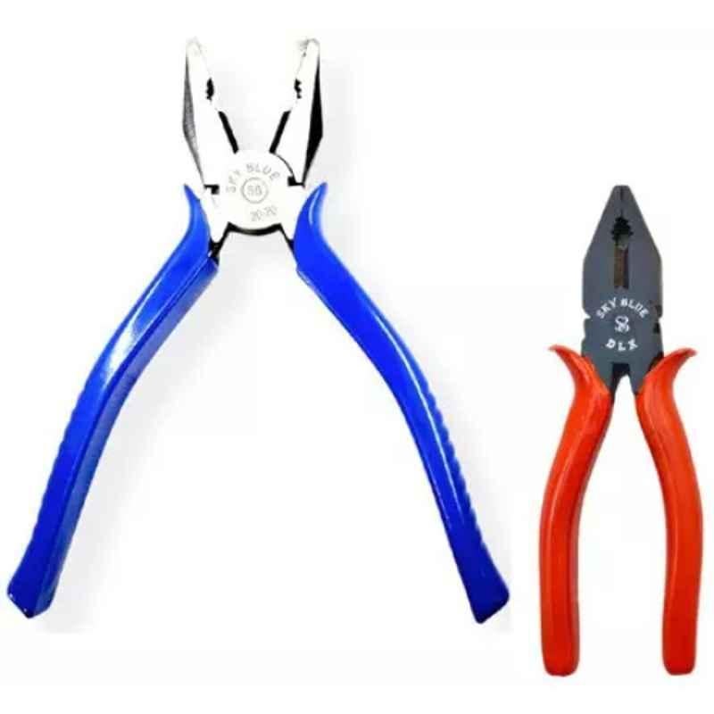 Sky Blue 2 Pcs 7.8 inch Groove Plier Combo, SBE_PLIER COMBO_125
