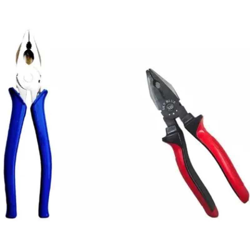 Sky Blue 2 Pcs 7.8 inch Groove Plier Combo, SBE_PLIER_COMBO_MOD_00231