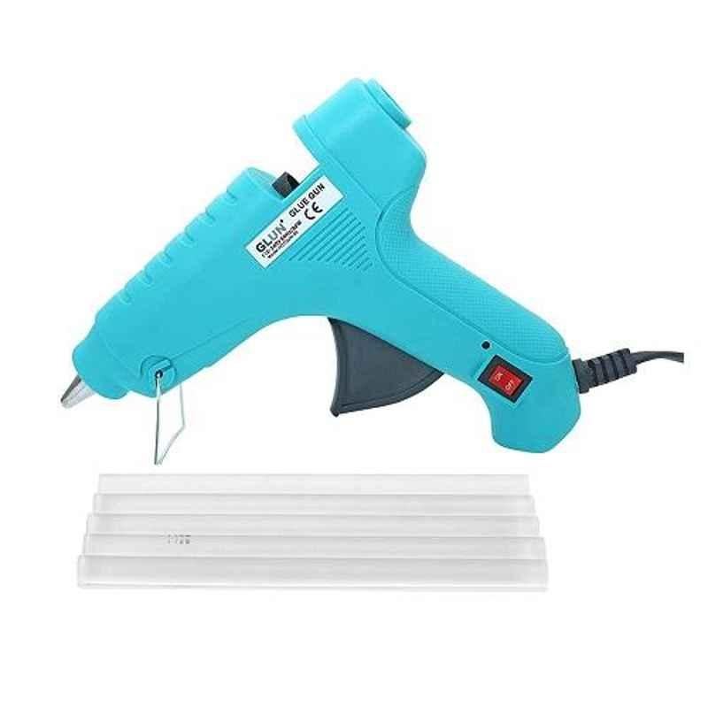 Glun Hotgun-80 80W Glue Gun with 5 Pcs Transparent Glue Sticks