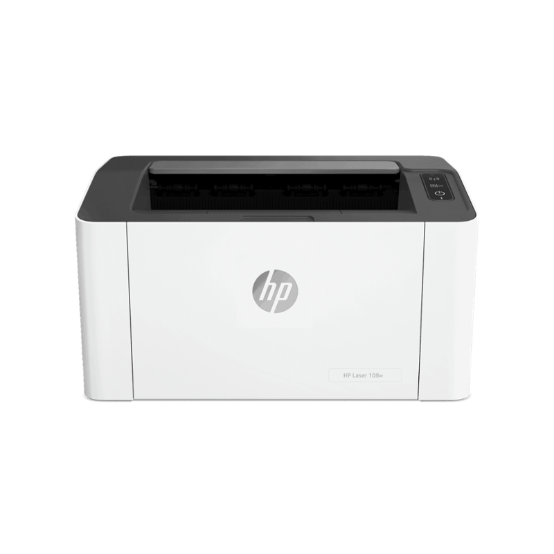 HP LaserJet 108w Single Function Monochrome Laser Wi-Fi Printer, 4ZB80A