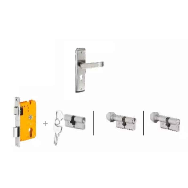 Dorset Dash HL DAS 204.3mm Stainless Steel Lock Set with Coin & 60mm Knob Cylinder