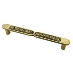 RAB 160mm Zinc Antique Wardrobe Pull Handle, 7010 (Pack of 4)