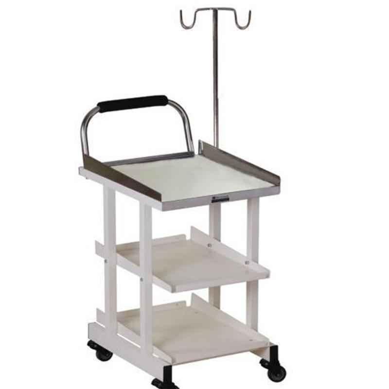 Surgihub 615x460x940mm Stainless Steel E.C.G. Trolley, 11063