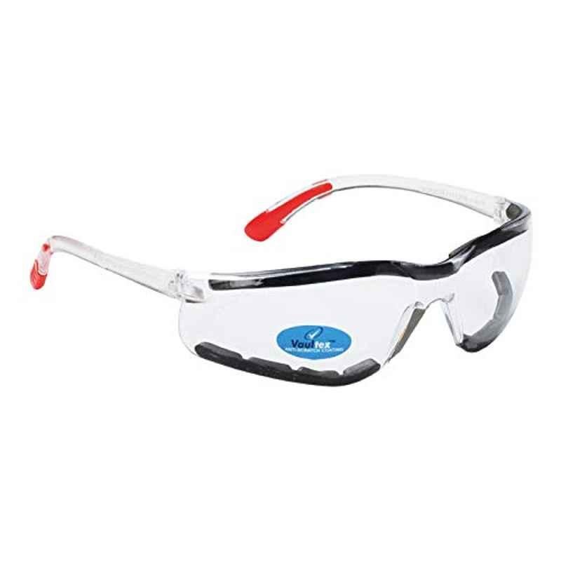 Vaultex VAUL-M091 Clear Safety Spectacle, Size : Free