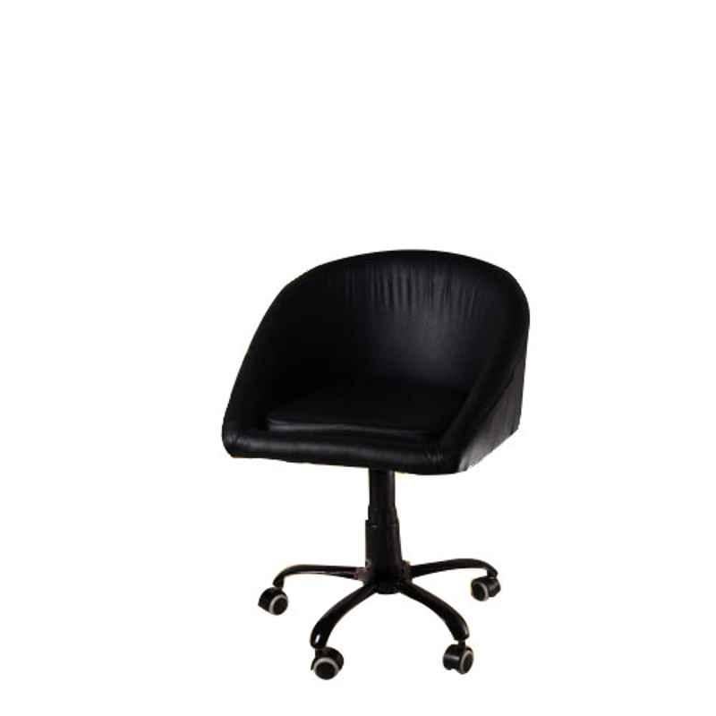 Rose Black Low Back Cafe Stool , 137
