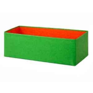 India Green Innovative 24x12x12 inch 220GSM HDPE Green Rectangular UV Treated Grow Bag for Vegetables (Pack of 2)
