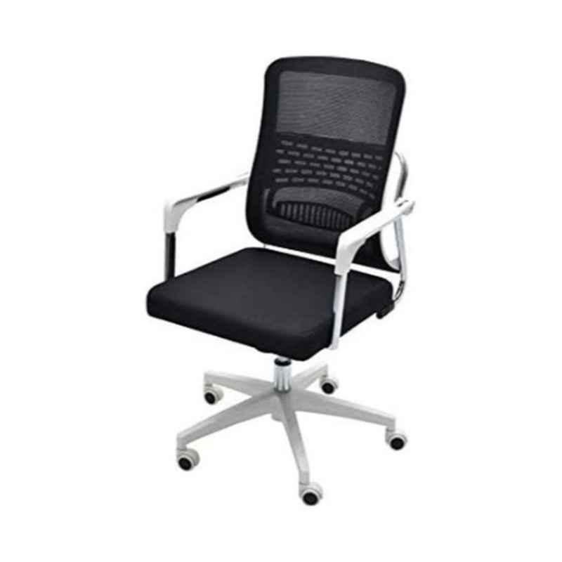 30x68x60cm Black & White High Back Office Chair