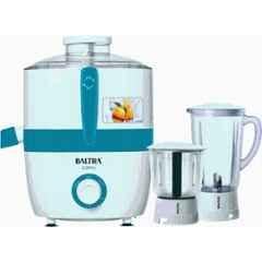 Baltra Camry 500W ABS White Juicer Mixer Grinder with 2 Jars, BJMG-107