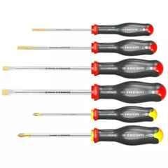 Facom 6 Pcs Standard Prot Screwdriver Set, ATP.J6