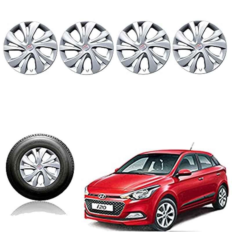 Buy Auto Pearl Pcs 14 inch ABS Silver Car Wheel Cover Set for