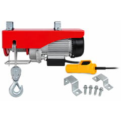 Crown Power 2 Ton 10mm Mini Electric Wire Rope Hoist with 12m Wire Rope, PA2000