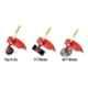 Neptune 1.95HP 52cc 2 Stroke Red 3-in-1 Brush Cutter with 3 Blades, BC-520