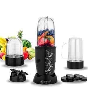 Orbit Bullet 400W Black Mixer Grinder Blender with 3 Jars