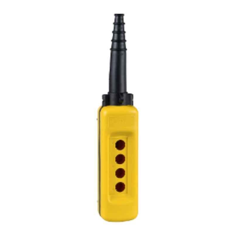 Schneider Harmony Yellow Station Plastic 4 Cut-Outs Empty Pendant Control, XACA04