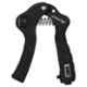 Strauss Black Plastic & Rubber Adjustable Hand Grip Strengthener with Counter, ST-1502