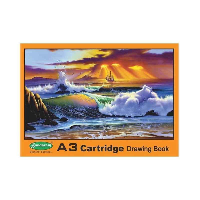 Sundaram 36 Pages A/3 Drawing Book D-7 (Pack of 12)