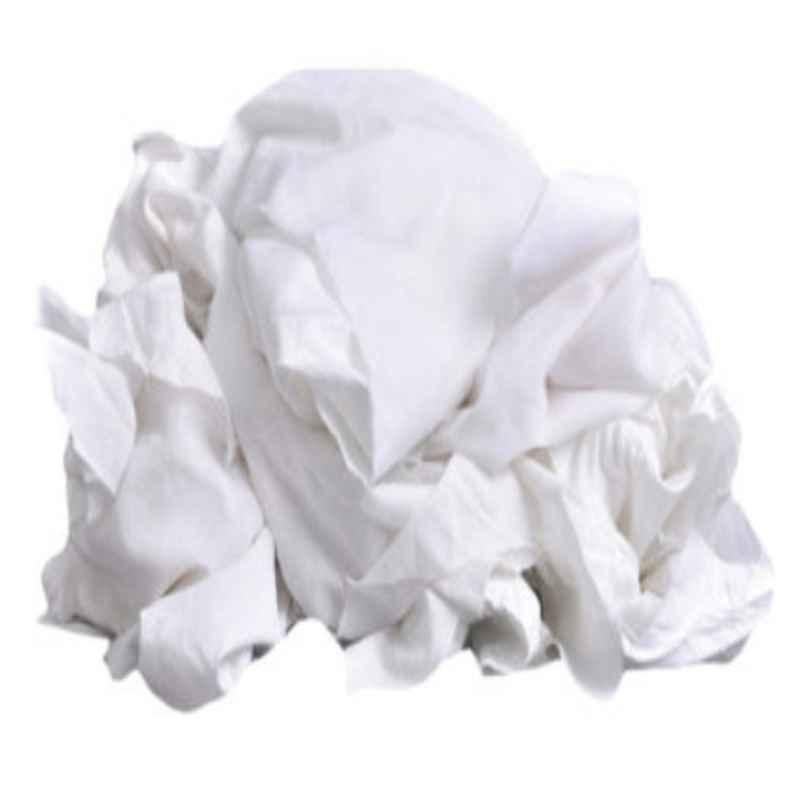 Un-Stitched White Cleaning Cotton Rags