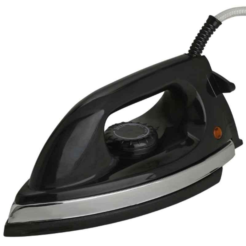 Realtec Steelco 750W Stainless Steel Black Dry Iron