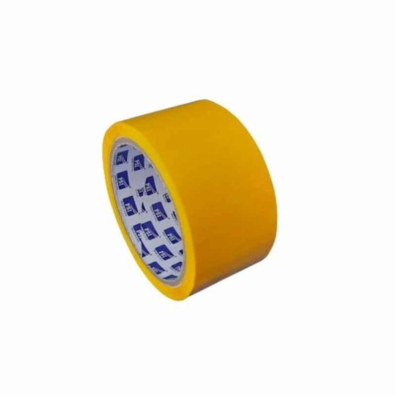 Psi Bopp Tape, JAW098, 2 inchx45 Yards, Yellow, 6 Rolls/Pack