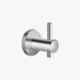 Kerovit Silver Chrome Finish Round Range Robe Hook, KA930002