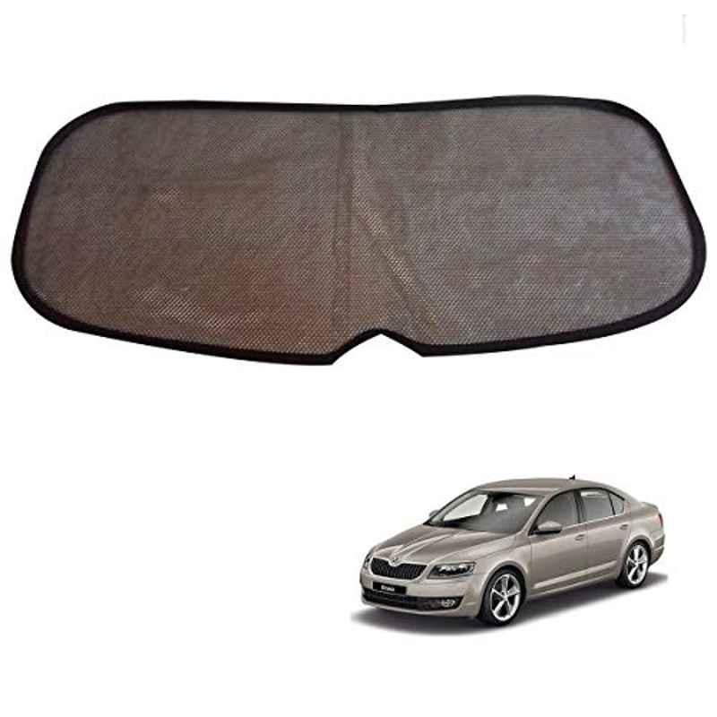 Kozdiko Mesh Black Rear Window Sunshade Car Diggy Curtain for Skoda Octavia (2013-Present)