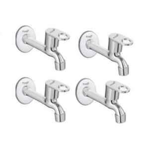 Prestige MAX Brass Chrome Finish Long Body Bib Cock (Pack of 4)